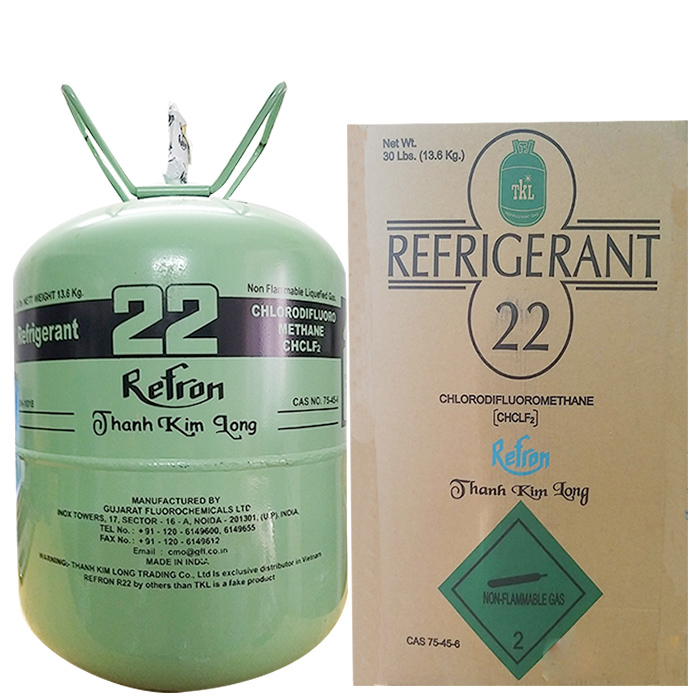 Gas Lạnh R22- Refron (Ấn Độ) 22,7kg