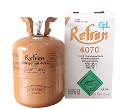 Gas lạnh R407C - Refron ( Ấn Độ) : Bình 11.3kg